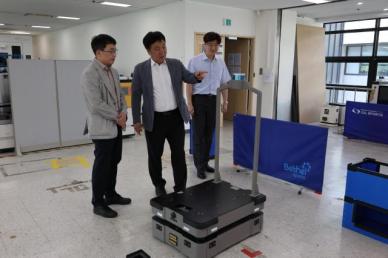김영신 기정원장, 자율주행로봇 전문기업 트위니 방문 