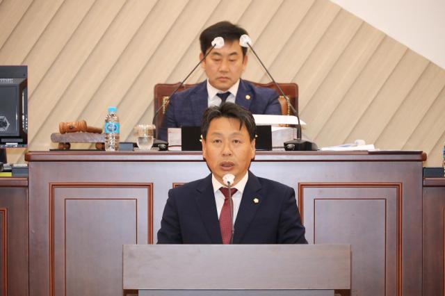 김원학 의원 5분 자유발언 사진삼척시의회