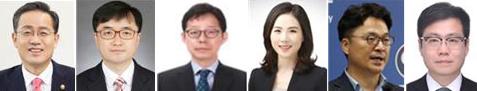 이재명 대통령이 10일 기획재정부 1차관에 이형일 통계청장왼쪽부터 기획재정부 2차관에 임기근 조달청장 외교부 1차관에 박윤주 주아세안대표국 공사 외교부 2차관에 김진아 한국외국어대학교 교수 산업통상자원부 1차관에 문신학 산업통상자원부 대변인 통상교섭본부장에 여한구 피터슨국제경제연구소 선임위원을 임명했다사진연합뉴스