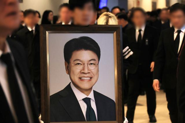 장제원 전 의원 발인식 사진연합뉴스