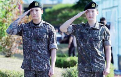 방탄소년단 지민·정국 오늘 전역 더 좋은 모습 보여드릴 것