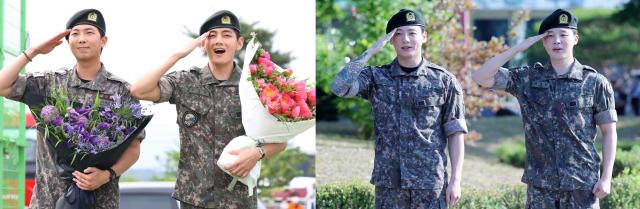 PHOTOS: BTS members discharged from military