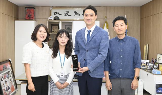 대구 달성군이 제40회 서울국제관광전에서 ‘최우수콘텐츠상’을 수상했다 사진대구달성군