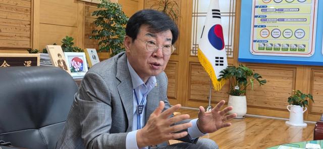 김성 장흥군수 사진박기현 기자