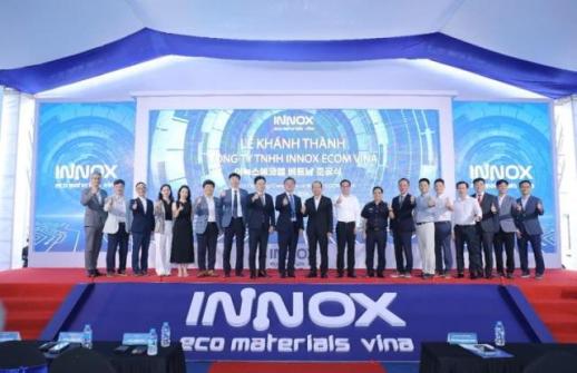 Innox Ecom khánh thành nhà máy sản xuất SiO trị giá 20 triệu USD tại Hải Phòng