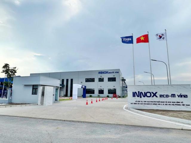 Dự án sản xuất SiO tại Việt Nam của Công ty TNHH Innox Ecom Vina tại Khu phi thuế quan và KCN Nam Đình Vũ ẢnhBáo điện tử Đầu tư