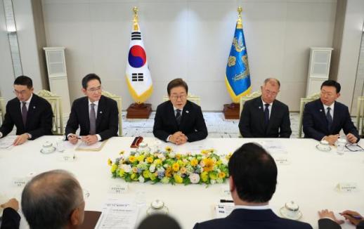 [포토] 이재명 대통령, 경제단체·기업인 간담회 발언