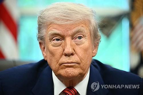 도널드 트럼프 미국 대통령
사진AFP 연합뉴스