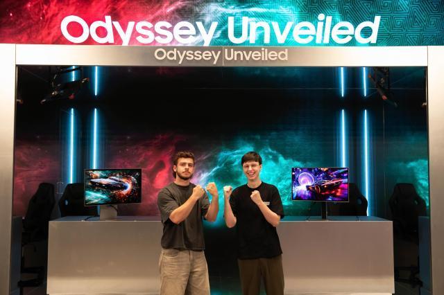 サムスン電子、英でオデッセイゲーミングモニター新製品の体験イベントを実施