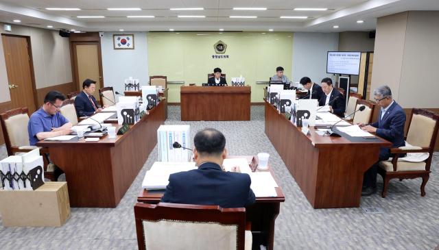 제359회 정례회 제3차 기획경제위원회 모습사진충남도의회