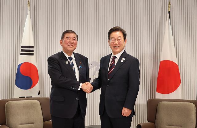 李大統領、石破首相と会合…「国際関係の困難が加重…韓日協力を強調」