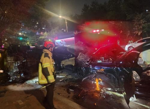 인천 연수구 송도동 사고 현장 사진연합뉴스