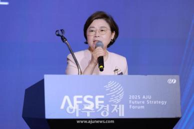 [포토] 2025 아주미래전략포럼 축사하는 ​​​​​​​김정재 국민의힘 국회의원