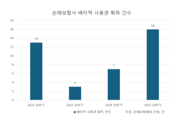상반기 손보사 배타적 사용권 사상 최대…독점 마케팅 경쟁 격화