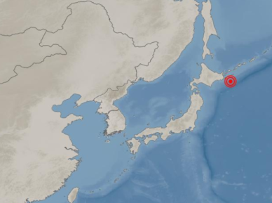 일본 홋카이도 해역서 규모 6.1 지진