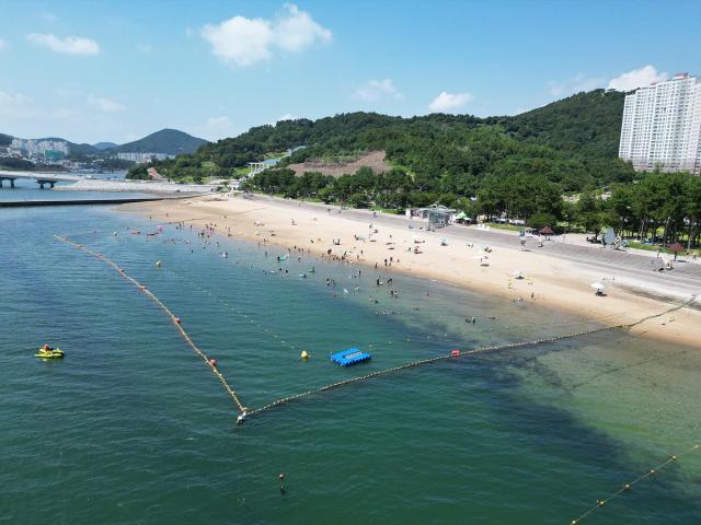 여수 해수욕장 7월 5일 전남 최초 개장 사진여수시