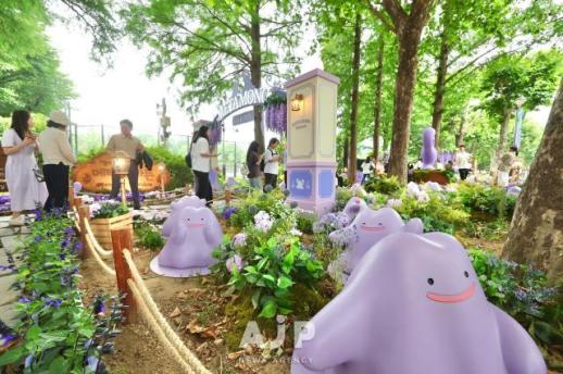 PHOTOS: Annual Seoul garden show adds Pokemon charm