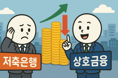 상호금융 수신은 늘어나는데…저축銀은 반년째 연속 감소