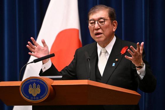 이시바 시게루 신임 일본 총리 사진연합뉴스