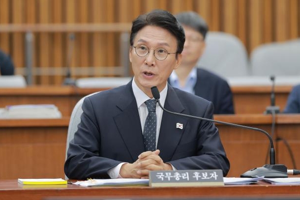[포토] 답변하는 김민석 국무총리 후보자