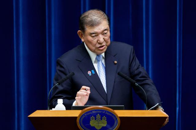 이시바 시게루 일본 총리사진AFP연합뉴스