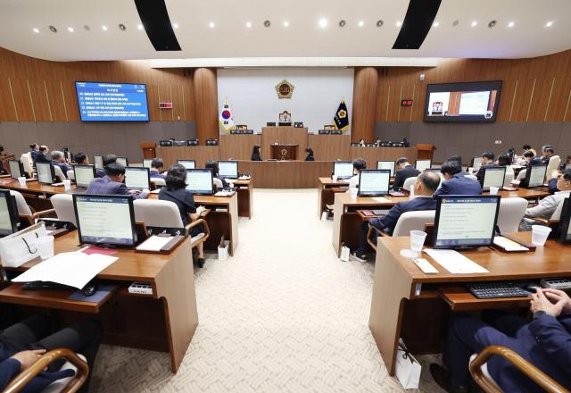 12대 의회 본회의장 모습사진충남도의회