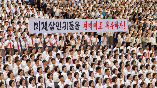 North Korea holds mass rallies against US on Korean War anniversary