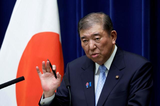 이시바 시게루 일본 총리 사진로이터연합뉴스