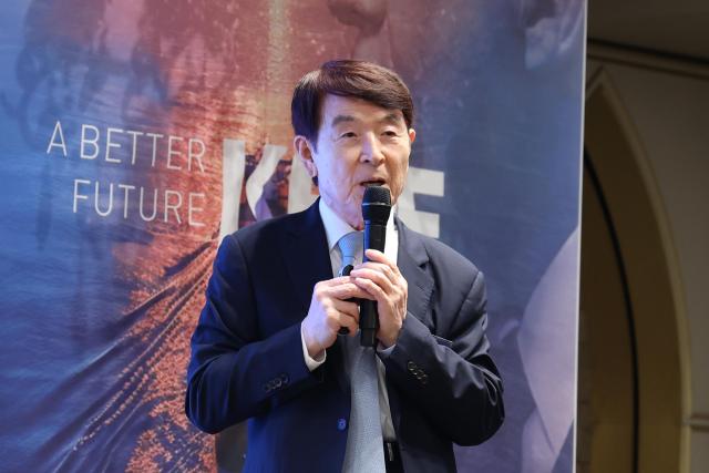 2025 코리아 이코노믹 디자인 포럼KEDF에서 주제발표 하는 현정택 전 대외경제정책연구원 원장박명섭 기자