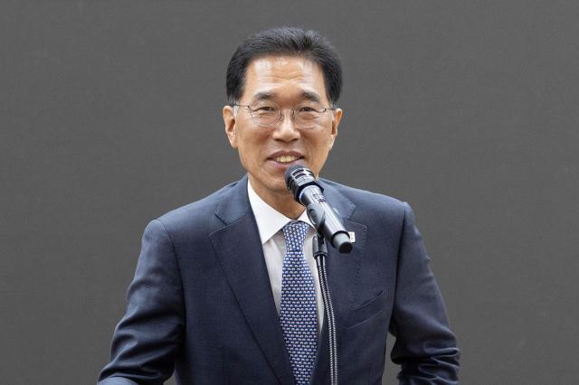 축사 하는 김주영 국회의원 사진AJP 한준구 기자