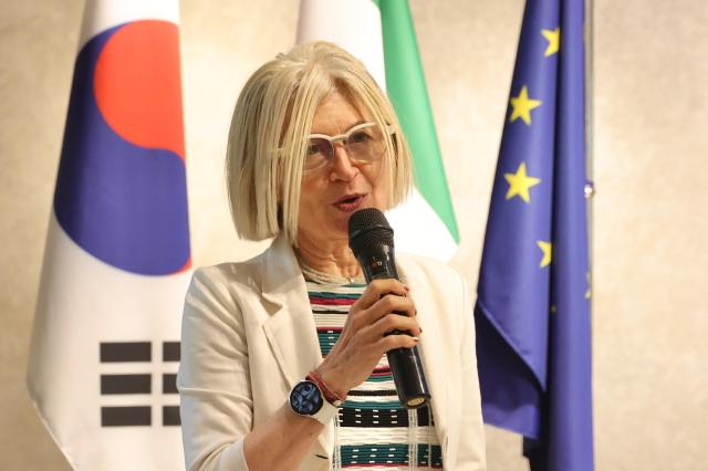 during the Milano Cortina 2026 Media Day event in Seoul on June 25 AJP Han Jun-gu