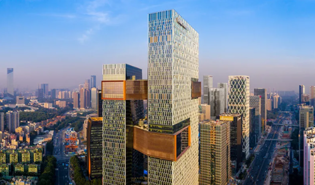 Tencent headquarters located in Houhai area Nanshan District Shenzhen China Courtesy of Tencent
