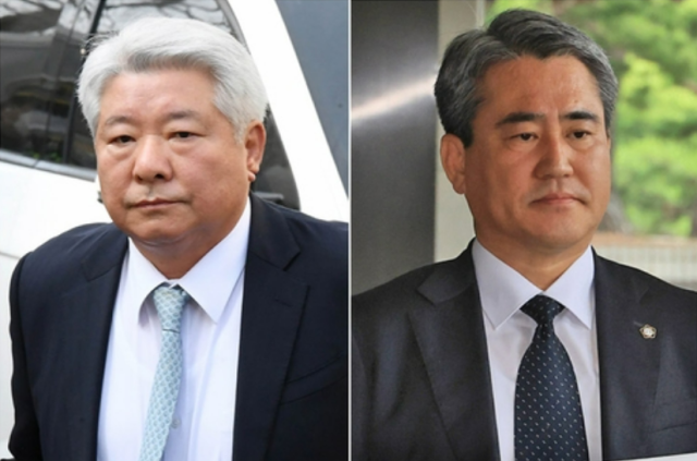 김홍일왼쪽·송진호 변호사 사진연합뉴스