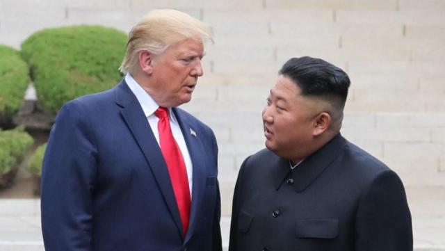 도널드 트럼프 미국 대통령과 김정은 북한 국무위원장 사진연합뉴스