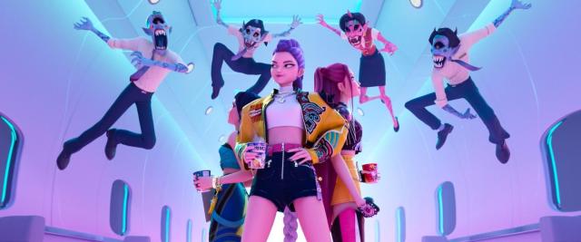 《K-POP：猎魔女团》OST席卷全球音乐榜单 韩流文化持续发力