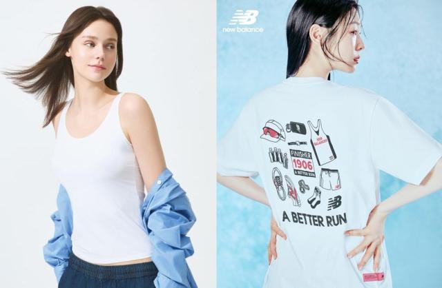 스파오 쿨테크왼쪽·뉴발란스 프로즌 캠페인 화보 사진이랜드월드