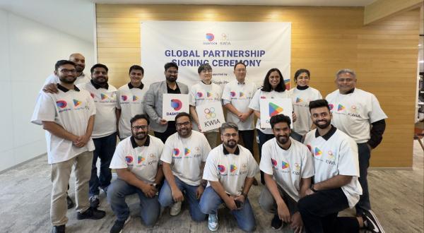 The Korea Webtoon Industry Association partnered with Google Play and India-based AI startup Dashtoon in Bengaluru on the 13th to enter the Indian market Courtesy of Google Play