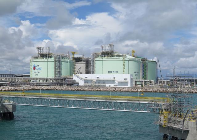 포스코이앤씨가 태국에서 2017년에 준공한 PTT LNG Terminal 2 프로젝트 전경사진포스코이앤씨