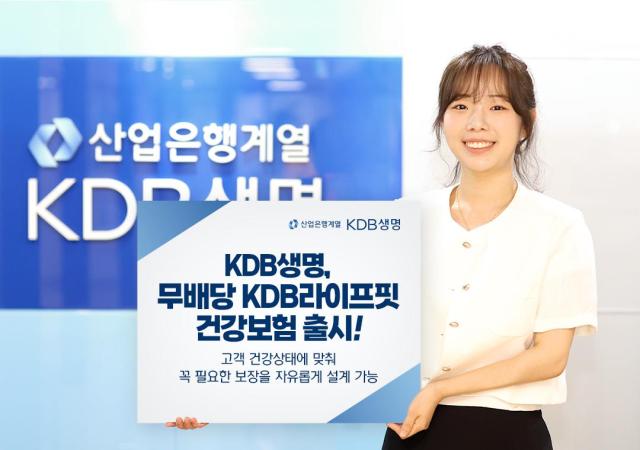 KDB생명이 고객 생애 전반의 건강 리스크를 한 번에 보장받을 수 있는 무KDB라이프핏건강보험을 출시했다 사진KDB생명