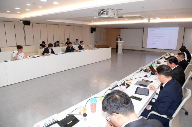 광주시는 2일 시청에서 광천터미널 도시계획 변경 사전협상 제1차 협상조정협의회를 열었다 사진광주시