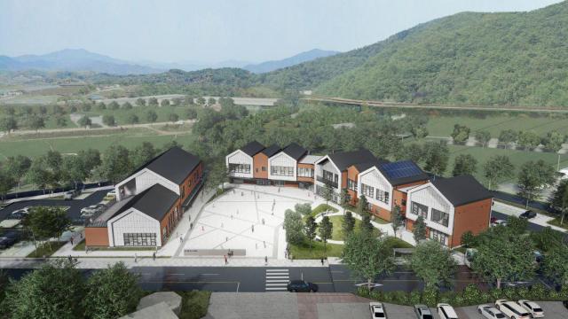 낙동면 농촌중심지활성화사업 조감도사진상주시