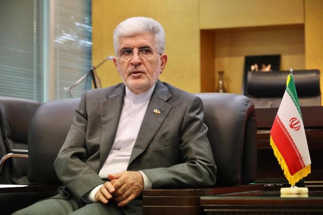 Iranian Ambassador to South Korea Saeed Koozechi speaks during an interview at the Iranian Embassy in Seoul on July 1 AJP Han Jun-gu