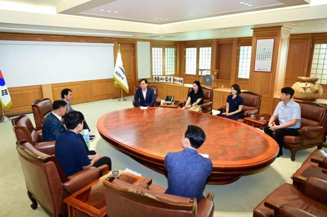 김천시 아동복지심의위원회 위원 위촉식 개최 모습 사진김천시