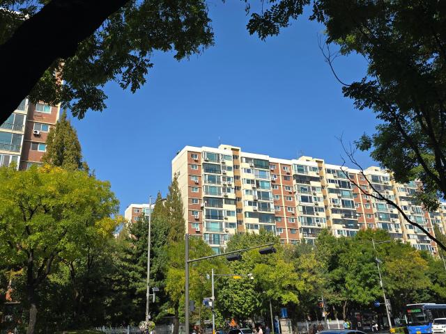 강남구 압구정동 현대아파트 사진우주성 기자
