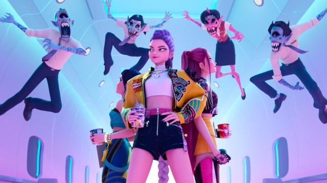 Soundtrack for K-pop anime reaches No. 3 on Billboard 200 albums chart