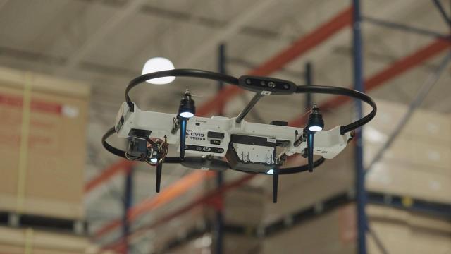 現代グロービス、現代自の米工場にドローン投入…在庫調査時間を90%短縮