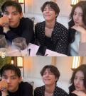[슬라이드 포토] 국보급 비주얼, 수지·뷔·박보검의 빛나는 우정