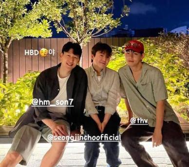 월클들의 만남…뷔, 손흥민·조성진과 친분 자랑