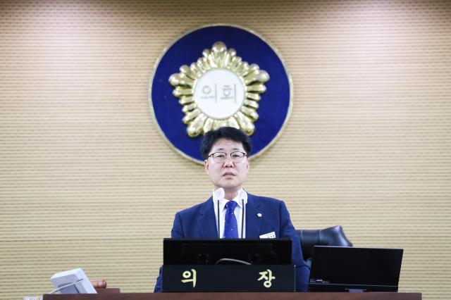 제313회 임시회 개회 사진청양군의회