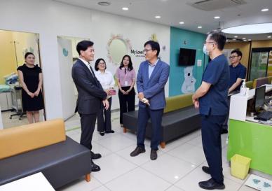 안병구 밀양시장, 달빛어린이병원 운영 현황 점검